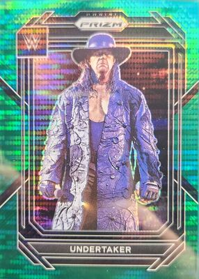 2023 Prizm WWE #172 Green Pulsar /25