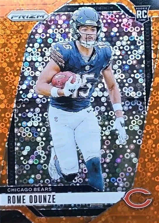 Rome Odunze 2024 Prizm #385 Disco Price Guide - Sports Card