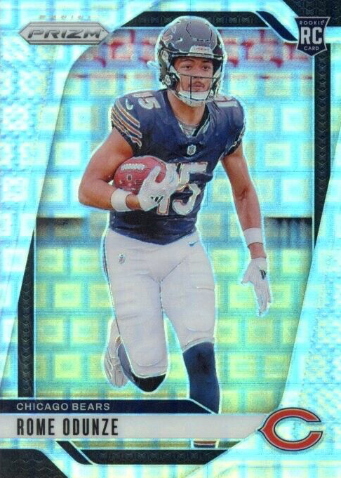 Rome Odunze 2024 Prizm #385 Pandora /400 Price Guide - Sports Card
