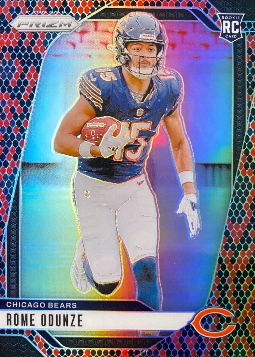 Rome Odunze 2024 Prizm #385 Snakeskin /(SSP) Price Guide - Sports