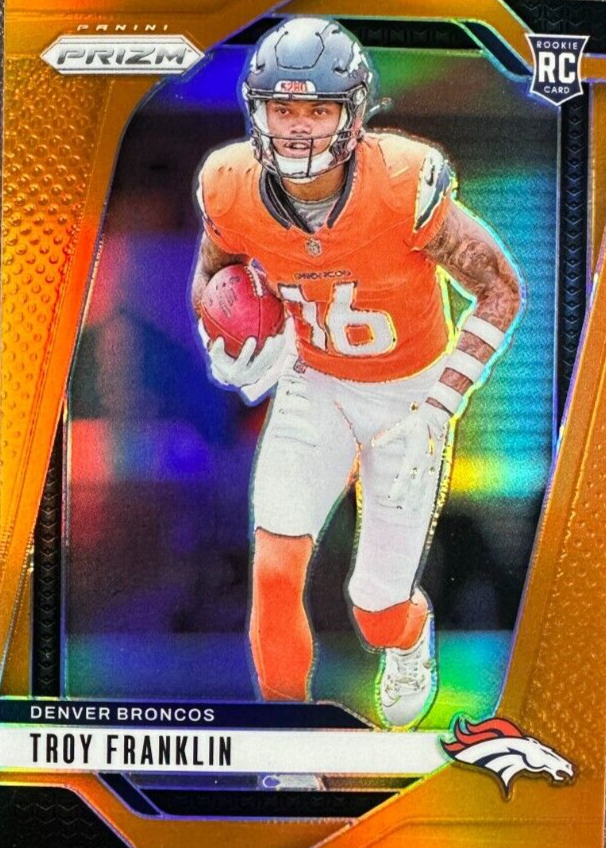 オレンジカード Troy Franklin 2024 Prizm #393 Orange /249 Price Guide