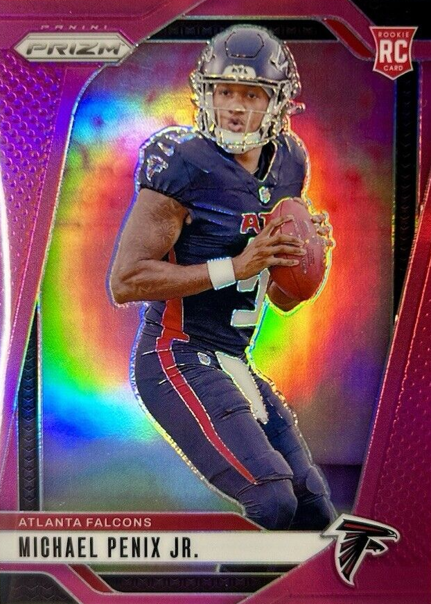Michael Penix Jr. 2024 Prizm #378 Pink Price Guide - Sports Card