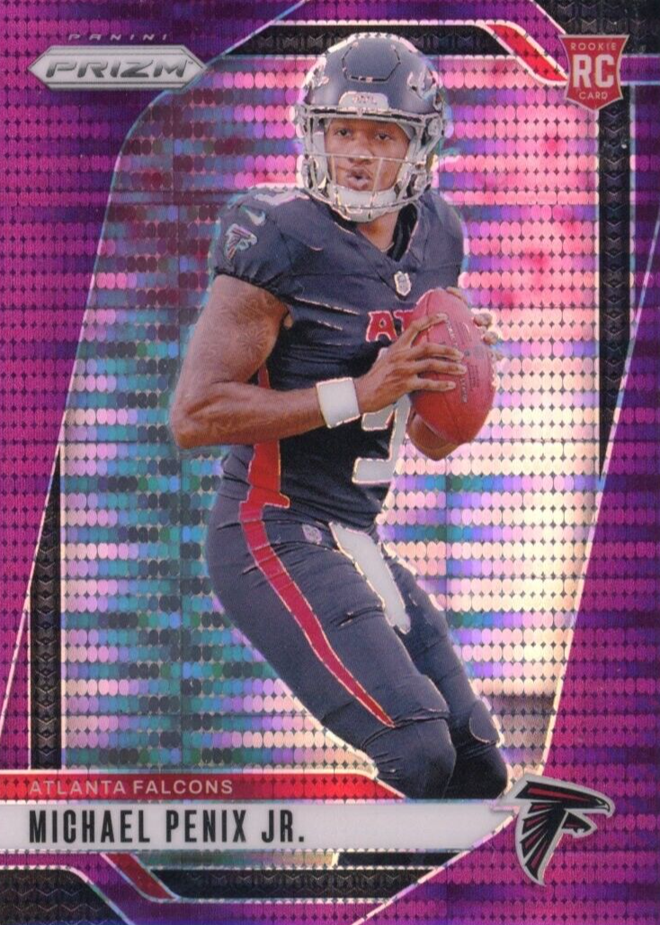 49枚限定 Panini マイケル・ペニックス・ジュニア PSA 9 RC 2024 Donruss Michael Penix Jr. Bomb Squad #1 Rookie RC PSA 9