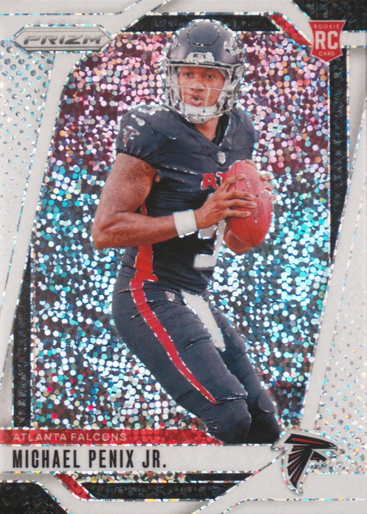 Michael Penix Jr. 2024 Prizm #378 White Sparkle /(SSP) Price Guide