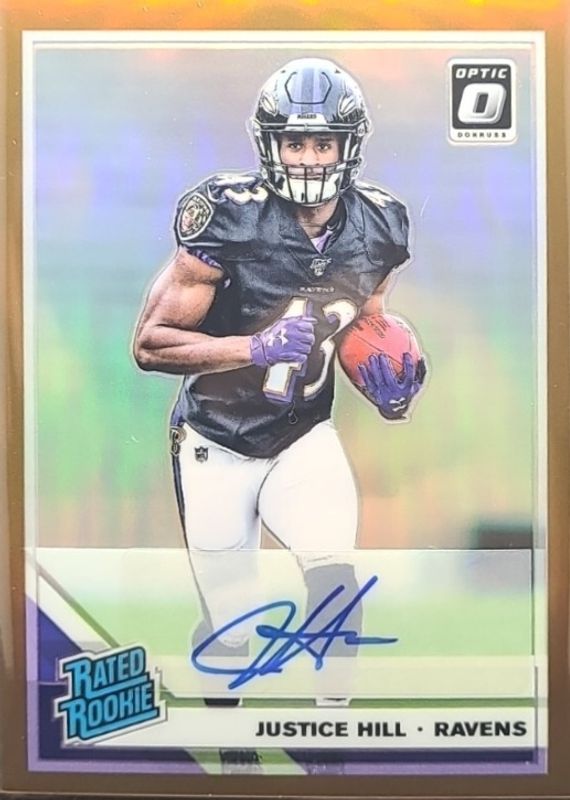 2019 Optic #183 Rated Rookie Autographs - Bronze