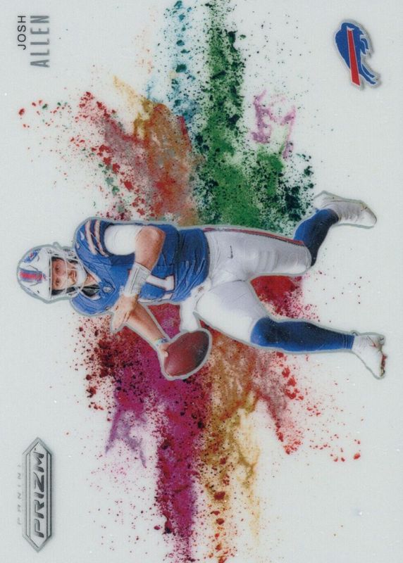 Josh Allen 2024 Prizm #32 Color Blast /(SSP) RAW