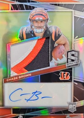 2023 Spectra #205 Rookie Patch Auto - Hyper /60