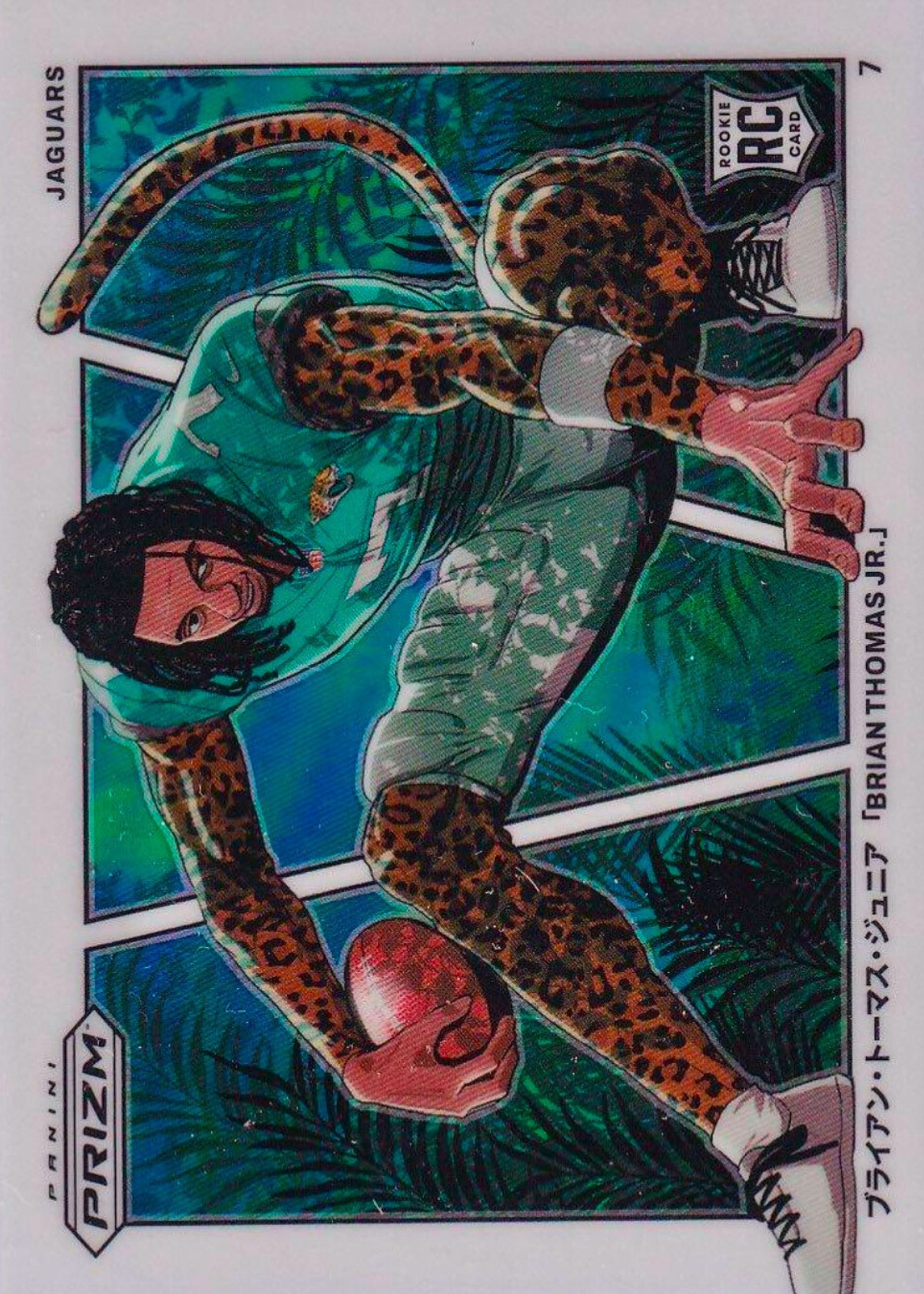 Brian Thomas Jr. 2024 Prizm #M-BTJ Manga /(SSP) Price Guide