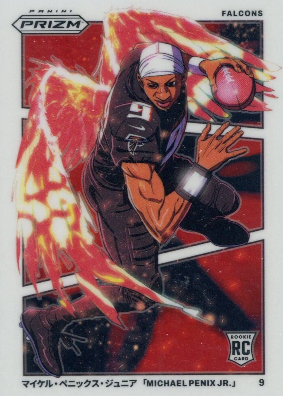 Michael Penix Jr. 2024 Prizm #M-MPJ Manga /(SSP) Price Guide