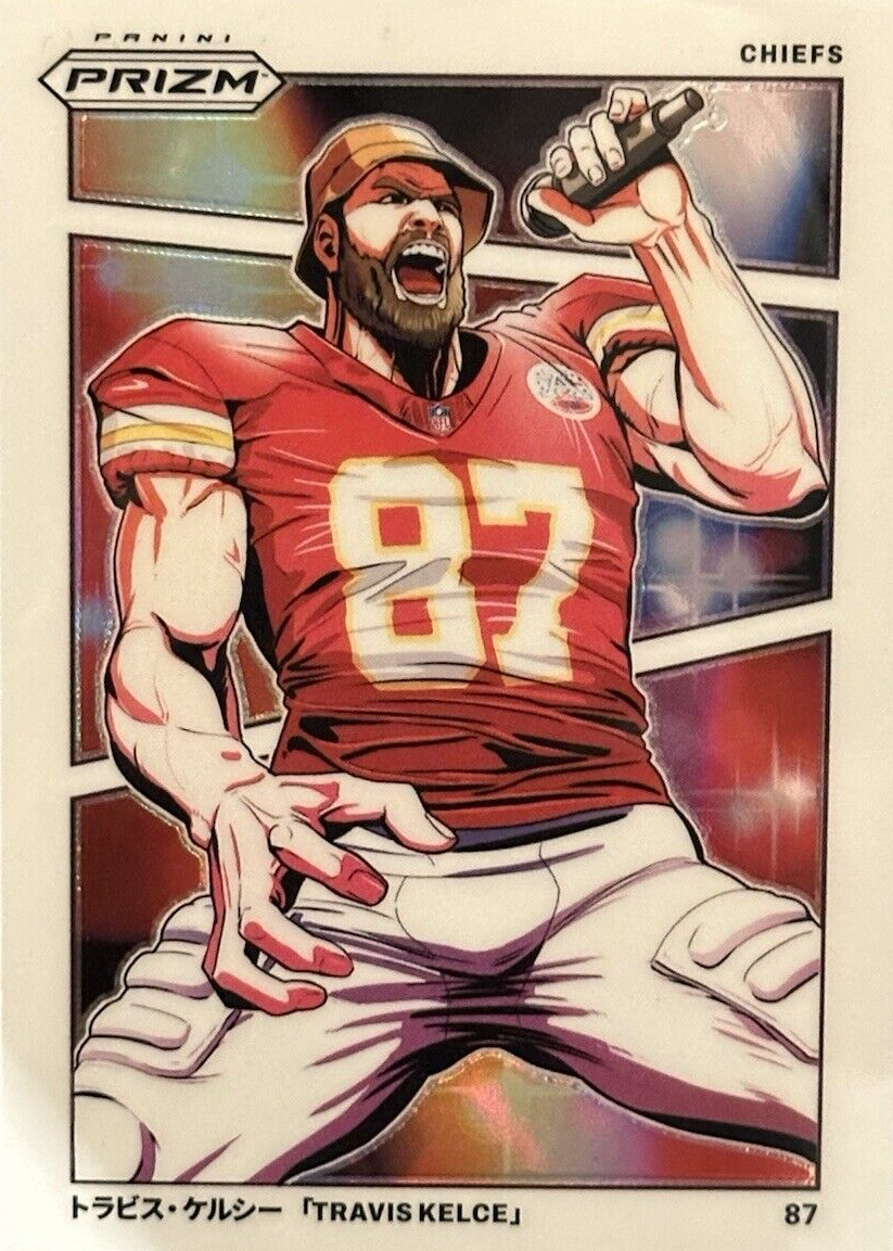 Travis Kelce 2024 Prizm #M-TKE Manga /(SSP) Price Guide - Sports
