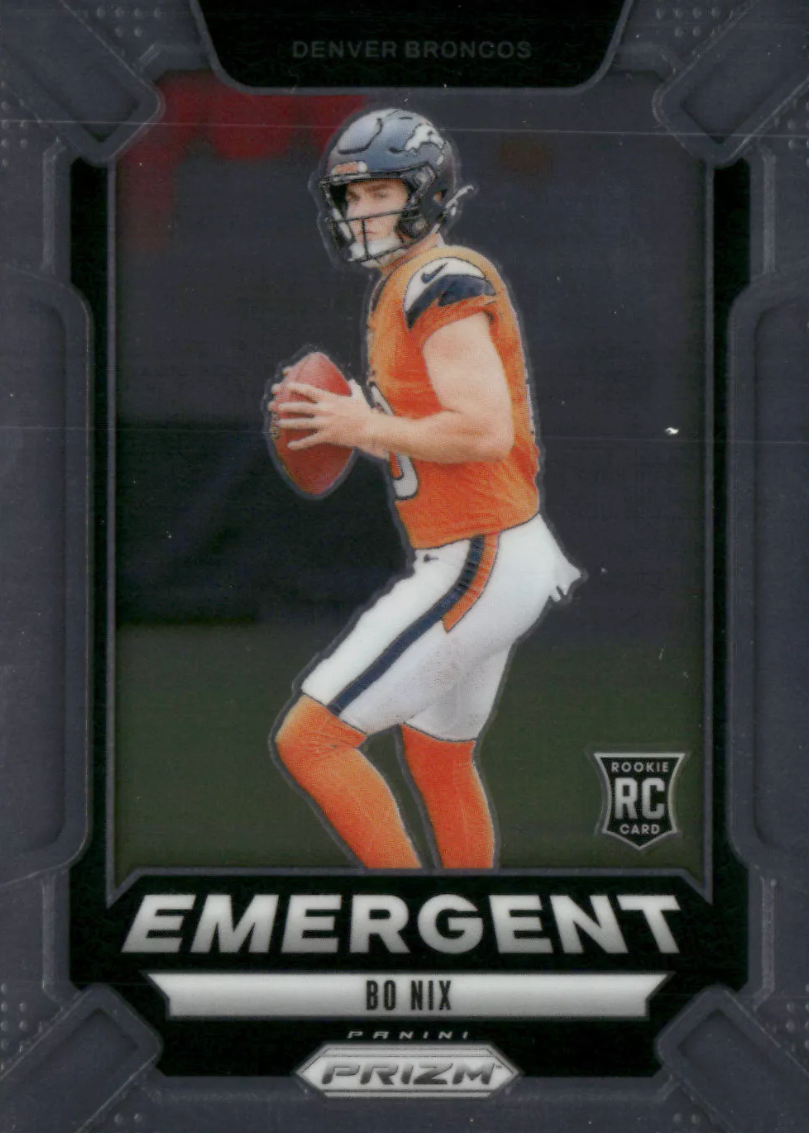 Sports Collectibles Bo Nix 2024 Prizm Prizmatic Rookie Card #11 - PSA 9 Graded  Football Trading Card 2024 Prizm Bo Nix Prizmatic #11 PSA 9 Graded Football  Card