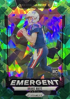 2024 Prizm #4 Emergent - Green Ice
