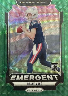 2024 Prizm #4 Emergent - Green Wave
