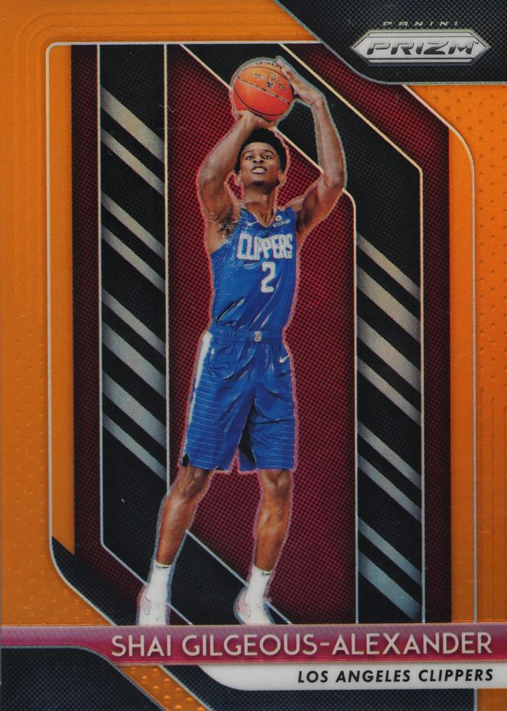 Shai Gilgeous-Alexander 2018 Prizm #184 Orange /49 Price Guide