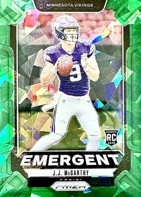2024 Prizm #19 Emergent - Green Ice