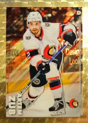 2022 Topps Chrome NHL Sticker Collection #356 Superfractor /1
