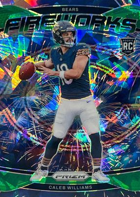 2024 Prizm #25 Fireworks - Green Ice