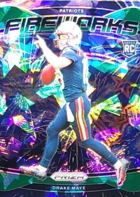 2024 Prizm #22 Fireworks - Green Ice