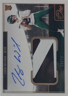 2021 One #2 Rookie Patch Auto - Gold /10