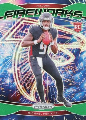 2024 Prizm #16 Fireworks - Green