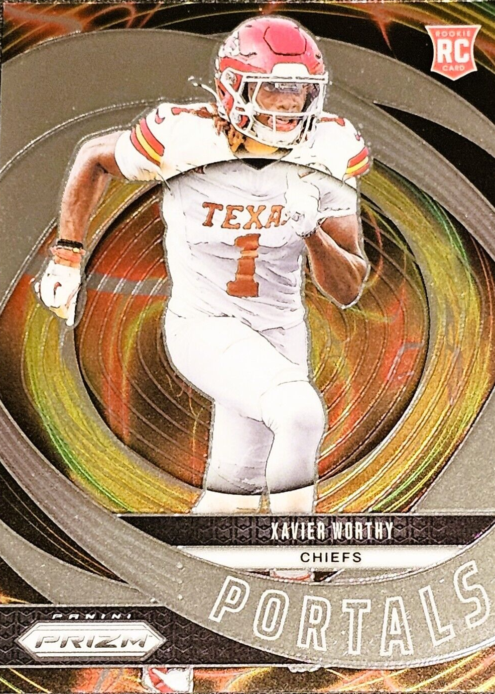 Xavier Worthy 2024 Prizm #10 Portals Price Guide - Sports Card