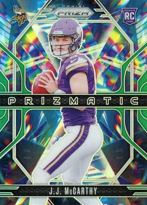 2024 Prizm #8 Prizmatic - Green