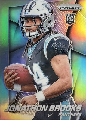 Jonathon Brooks 2024 Mosaic #345 Rookie Autographs - Blue