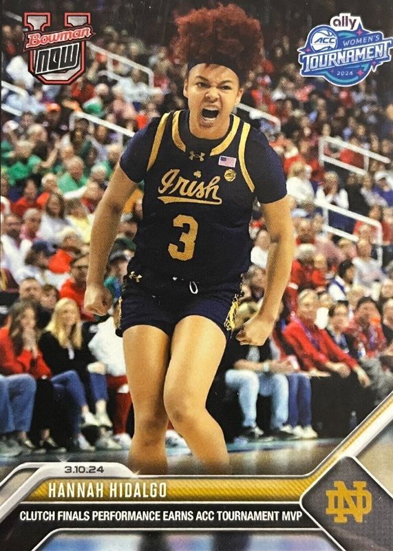 Hannah Hidalgo 2023 Bowman U Now #65 Base (Print Run: 975) RAW