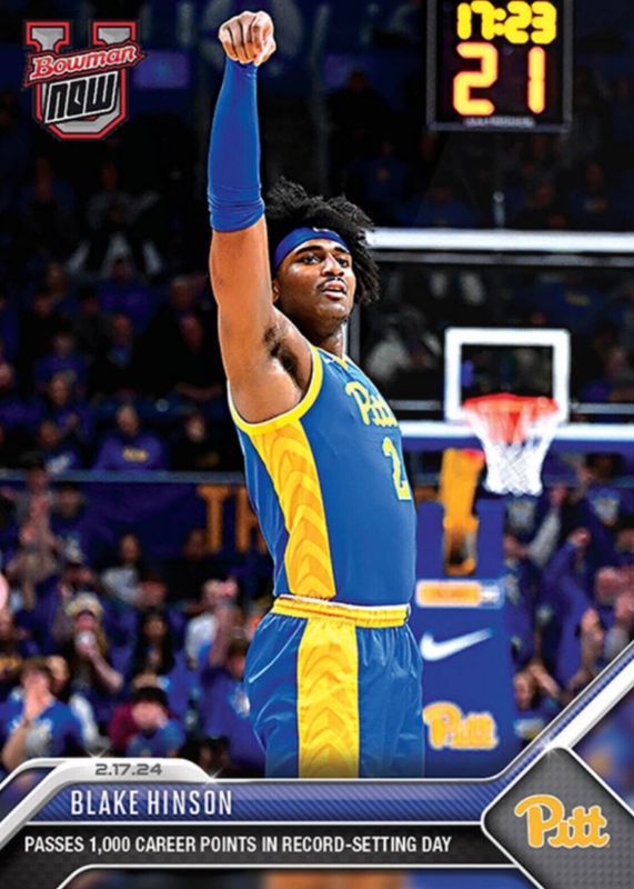 2023 Bowman U Now #51 Base (Print Run: 319)