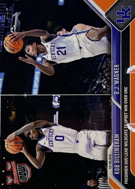 2023 Bowman U Now #21 Orange /5