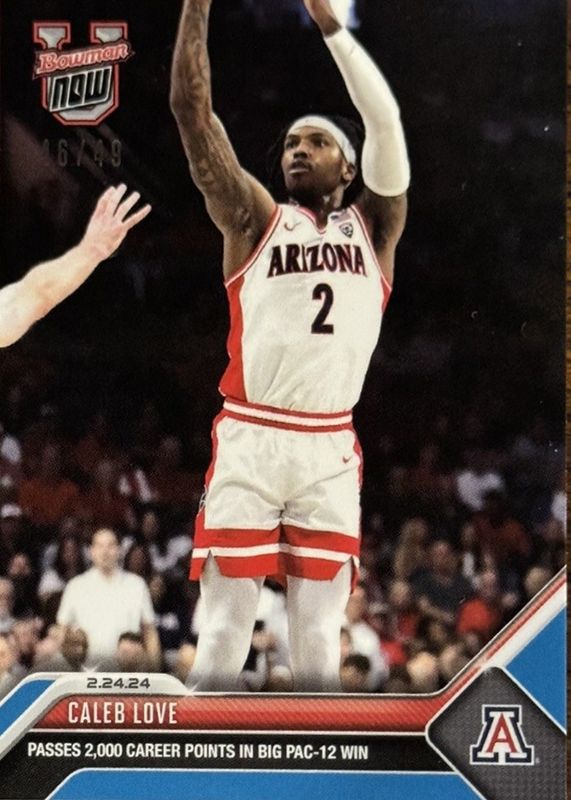 2023 Bowman U Now #55 Blue /49