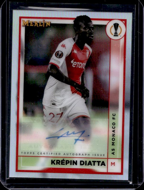 2022 Topps Merlin Chrome UEFA Club Competitions #AC-KD Autographs