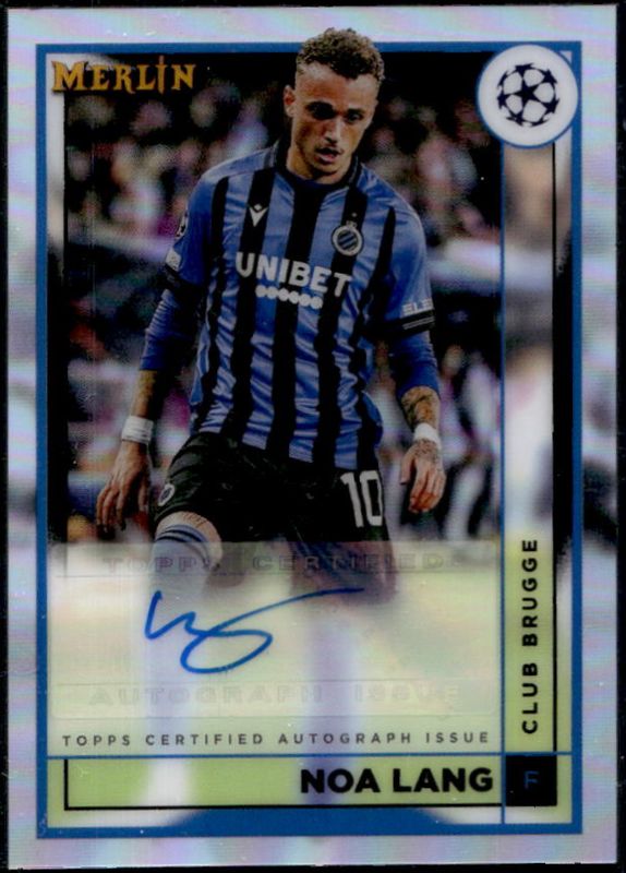 2022 Topps Merlin Chrome UEFA Club Competitions #AC-NL Autographs