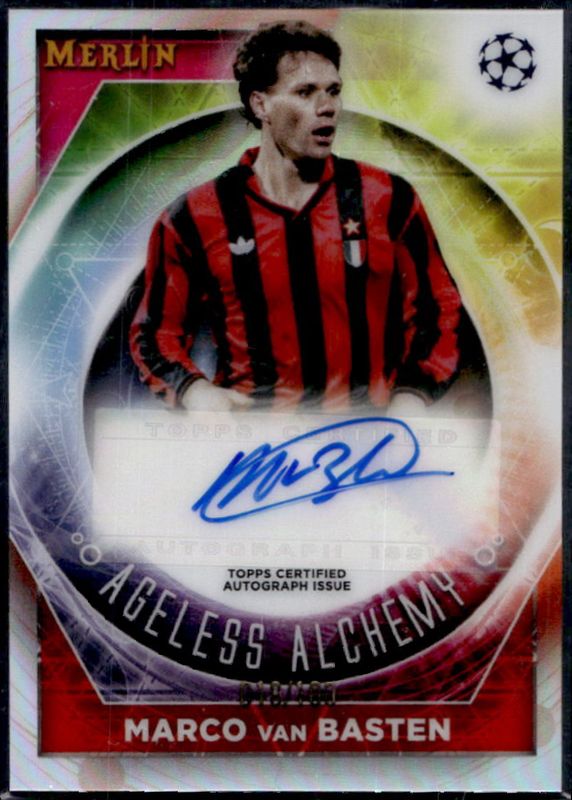 2022 Topps Merlin Chrome UEFA Club Competitions #AA-7 Ageless Alchemy Autographs /100