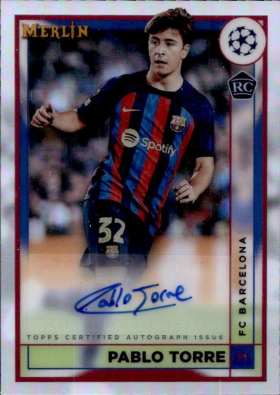 2022 Topps Merlin Chrome UEFA Club Competitions #AC-PT Autographs