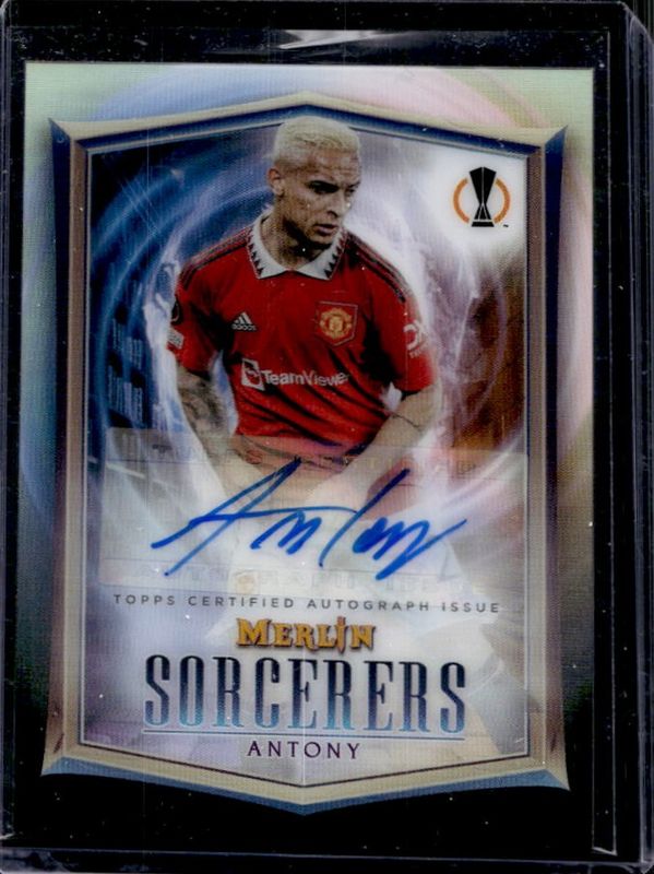2022 Topps Merlin Chrome UEFA Club Competitions #SA-ANT Sorcerers Autographs