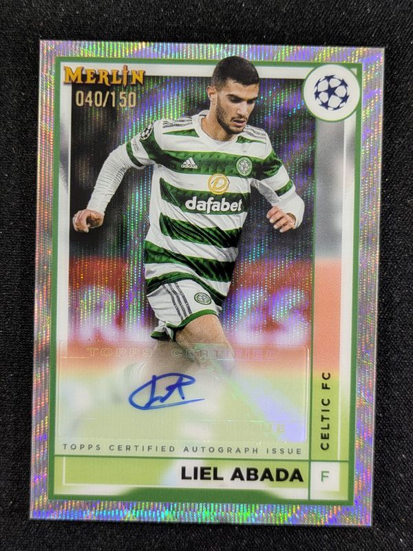2022 Topps Merlin Chrome UEFA Club Competitions #AC-LA Autographs - Wave Refractor /150