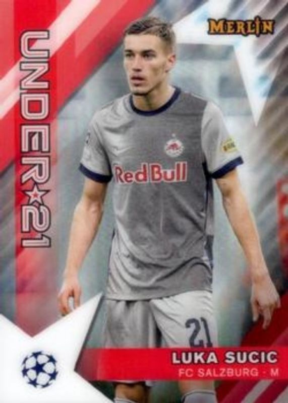 2022 Topps Merlin Chrome UEFA Club Competitions #U21-10 U21 Stars