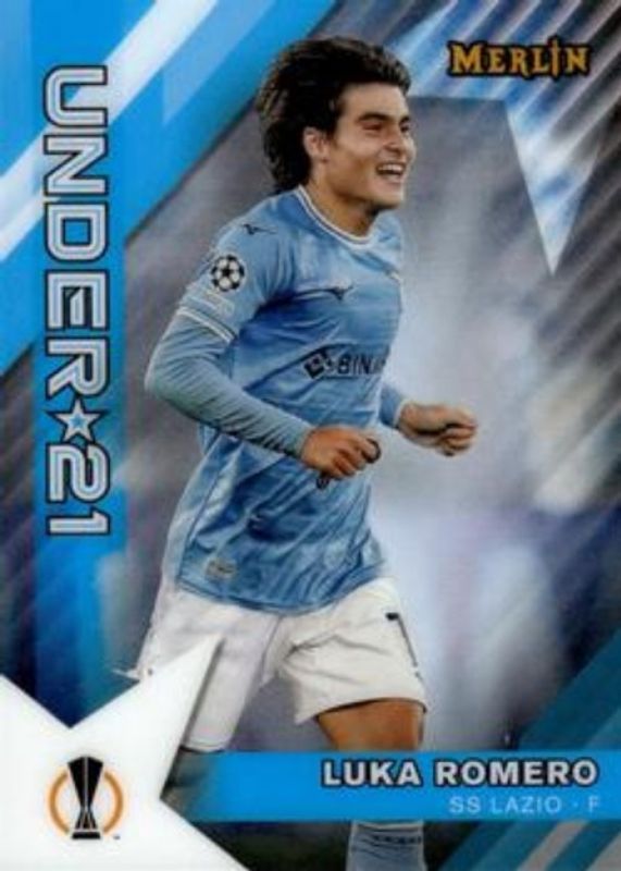 2022 Topps Merlin Chrome UEFA Club Competitions #U21-12 U21 Stars