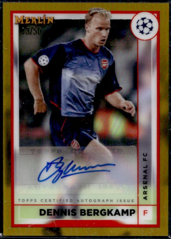 2022 Topps Merlin Chrome UEFA Club Competitions #AC-DB Autographs - Gold Refractor /50