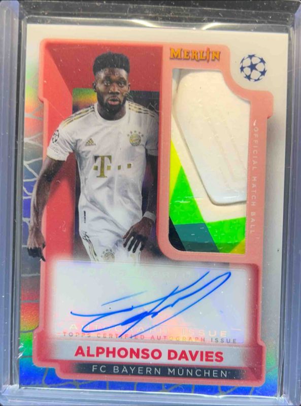 2022 Topps Merlin Chrome UEFA Club Competitions #MBS-AD Merlin's Match Ball Signatures