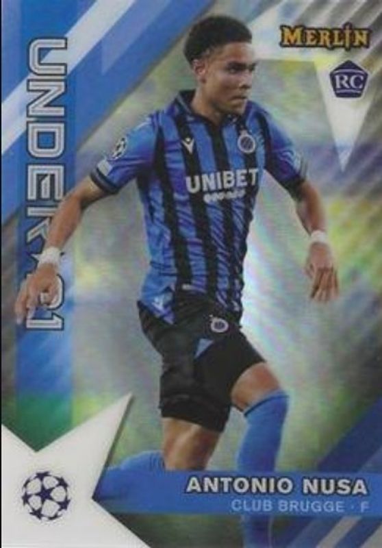 2022 Topps Merlin Chrome UEFA Club Competitions #U21-17 U21 Stars
