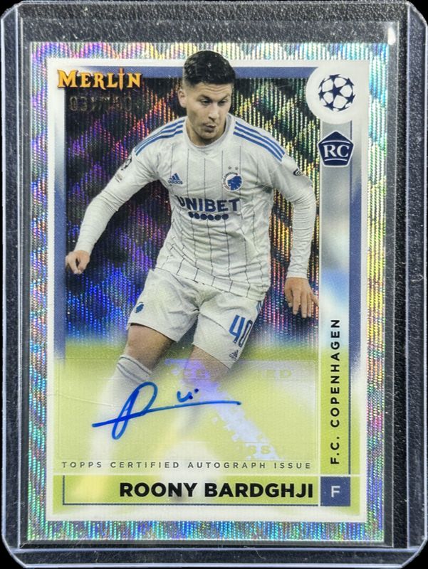 2022 Topps Merlin Chrome UEFA Club Competitions #AC-RB Autographs - Wave Refractor /150