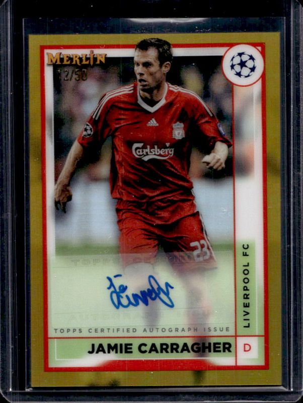 2022 Topps Merlin Chrome UEFA Club Competitions #AC-JC Autographs - Gold Refractor /50