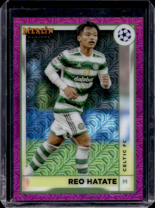 2022 Topps Merlin Chrome UEFA Club Competitions #146 Pink Mojo Refractor /275