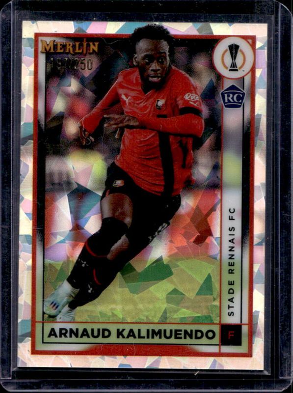 2022 Topps Merlin Chrome UEFA Club Competitions #136 Atomic Refractor /250