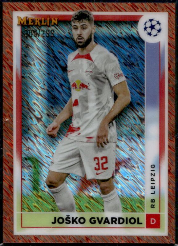 2022 Topps Merlin Chrome UEFA Club Competitions #116 Rose Gold Shimmer Refractor /299