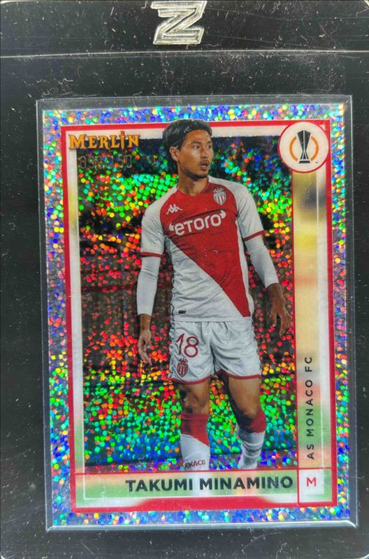 2022 Topps Merlin Chrome UEFA Club Competitions #18 Speckle Refractor /150