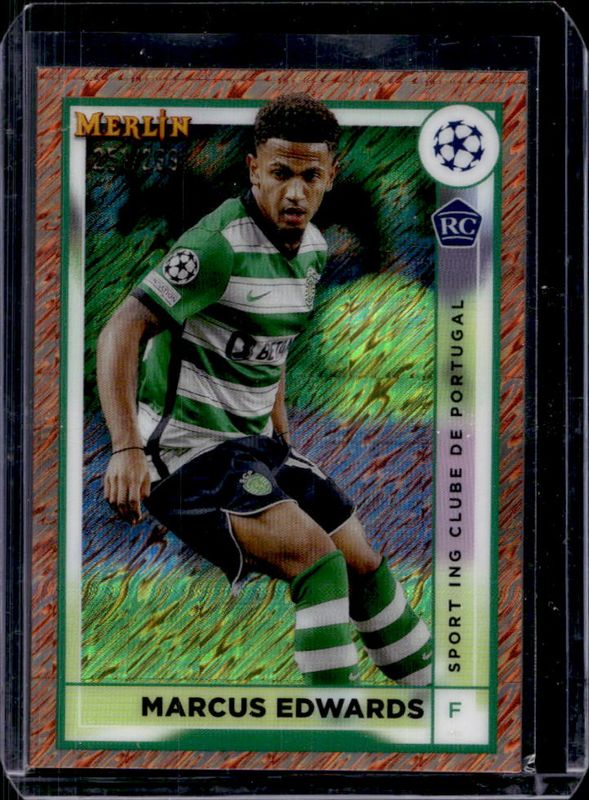 2022 Topps Merlin Chrome UEFA Club Competitions #126 Rose Gold Shimmer Refractor /299