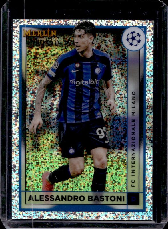 2022 Topps Merlin Chrome UEFA Club Competitions #66 Speckle Refractor /150